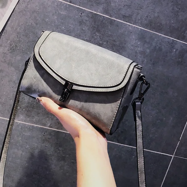 Fashion Green Square Messenger Bag 2021 PU Women's Bags