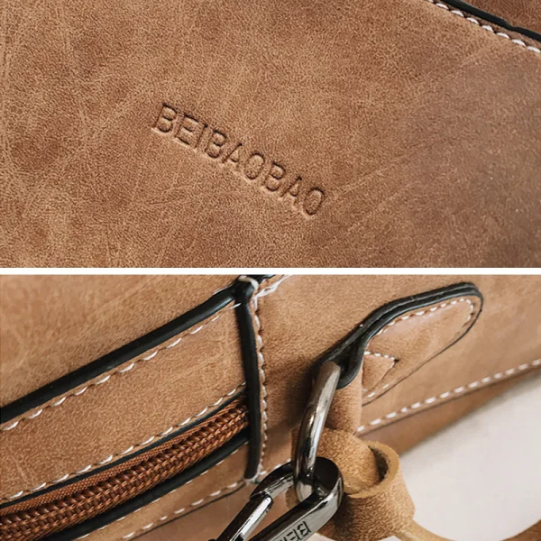 Fashion Brown Suede Square Messenger Bag 2021 Tassel Casual Women's Bags