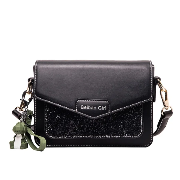 Chic / Belle Rouge Carrés Sac de messager 2021 Glitter Sacs Pour Femmes