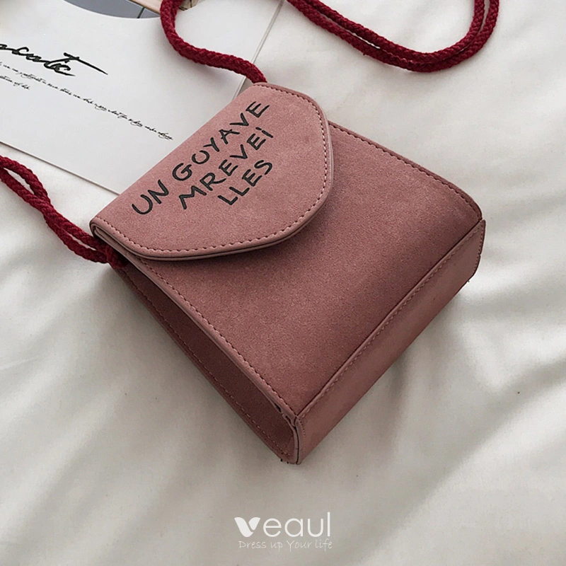 Royal Nightingales Clutch | Pink Clutch Bag Handbag | Suede Evening Handbags  - Box - Aliexpress