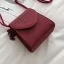 Modest / Simple Vintage / Retro Blushing Pink Suede Square Messenger Bag 2021 Casual Women's Bags