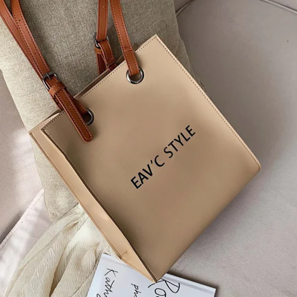 Simple Vert Carrés Sac de courses Sacs à bandoulière 2021 PU Sacs Pour Femmes