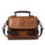 Fashion Khaki Square Messenger Bag Shoulder Bags Handbag 2021 PU Women's Bags