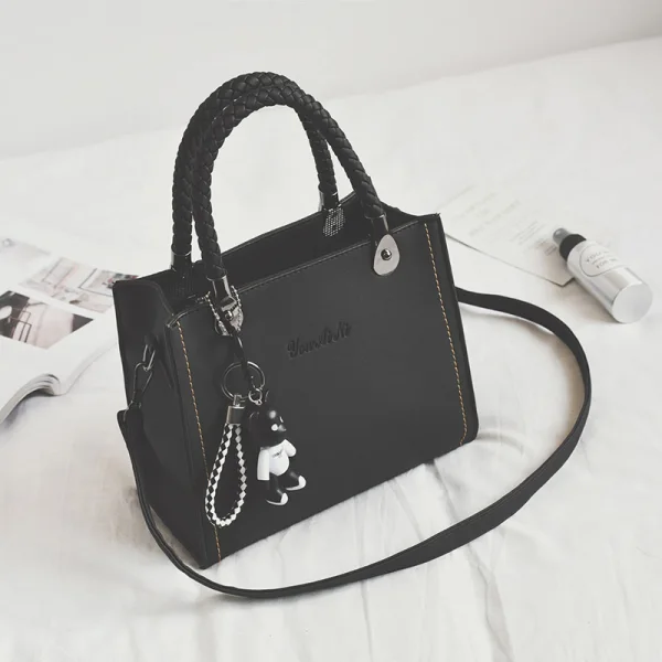 Modest / Simple Green Square Messenger Bag Handbag 2021 PU Women's Bags