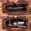 Vintage / Retro Burgundy Square Messenger Bag Handbag 2021 PU Women's Bags