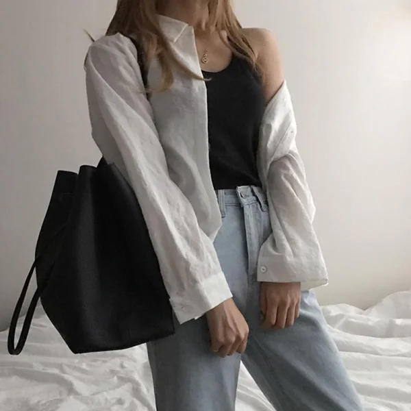 Modest / Simple Fashion Brown Shoulder Bags Handbag 2021 PU Women's Bags