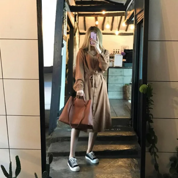 Modest / Simple Fashion Brown Shoulder Bags Handbag 2021 PU Women's Bags