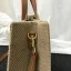Modest / Simple Black Stripe Square Canvas Shoulder Bags Handbag 2021 Women's Bags