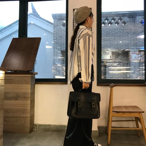 Vintage / Retro Square Satchel Handbag 2021 PU Casual Women's Bags