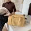 Modest / Simple White Square Shoulder Bags 2021 PU Casual Women's Bags