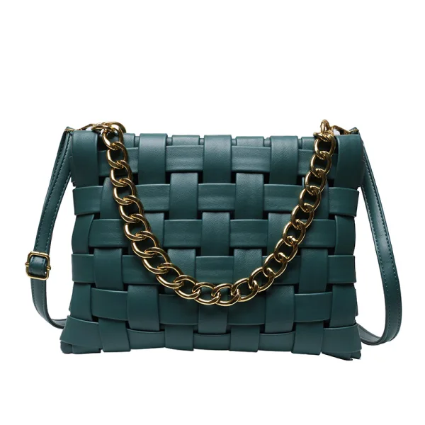 Chic / Beautiful Square Braid Crossbody Bags Messenger Bag Shoulder Bags 2021 PU Women's Bags