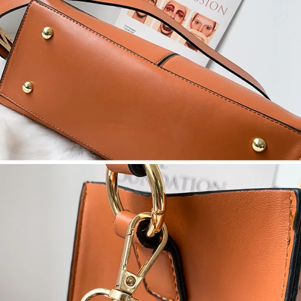 Fashion Square Messenger Bag Handbag 2021 PU Casual Women's Bags