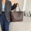 Schlicht Braun Quadratische Flechten Einkaufstasche Schultertaschen 2021 PU Freizeit Damentaschen