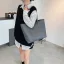 Schlicht Braun Quadratische Flechten Einkaufstasche Schultertaschen 2021 PU Freizeit Damentaschen