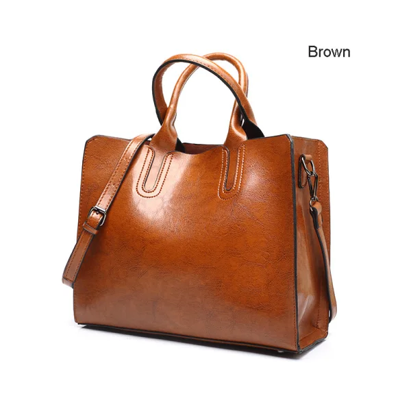 Fashion Brown Square Shoulder Bags Handbag 2021 PU Casual Women's Bags