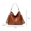 Moda Brązowy Torby Crossbody Torby naramienne 2021 PU Przypadkowy Torby Damskie