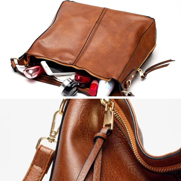 Moda Brązowy Torby Crossbody Torby naramienne 2021 PU Przypadkowy Torby Damskie