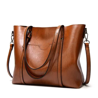 Modest Simple Brown Square Shoulder Bags Crossbody Bags 2021 Casual Pu Women S Bags