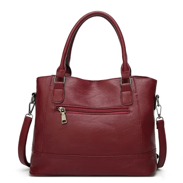 Burgundy Square Crossbody Bags Messenger Bag Shoulder Bags 2021 PU Women's Bags