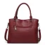 Burgundy Square Crossbody Bags Messenger Bag Shoulder Bags 2021 PU Women's Bags