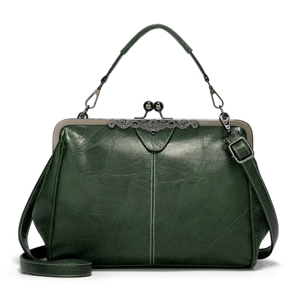 Vintage / Retro Brown Square Shoulder Bags Handbag 2021 PU Casual Women's Bags