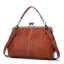 Vintage / Retro Brown Square Shoulder Bags Handbag 2021 PU Casual Women's Bags