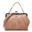 Vintage / Retro Brown Square Shoulder Bags Handbag 2021 PU Casual Women's Bags