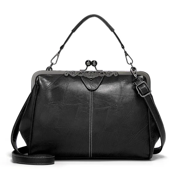 Vintage / Retro Brown Square Shoulder Bags Handbag 2021 PU Casual Women's Bags
