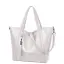 Fashion Burgundy Square Braid Shoulder Bags 2021 PU Tassel Women's Bags