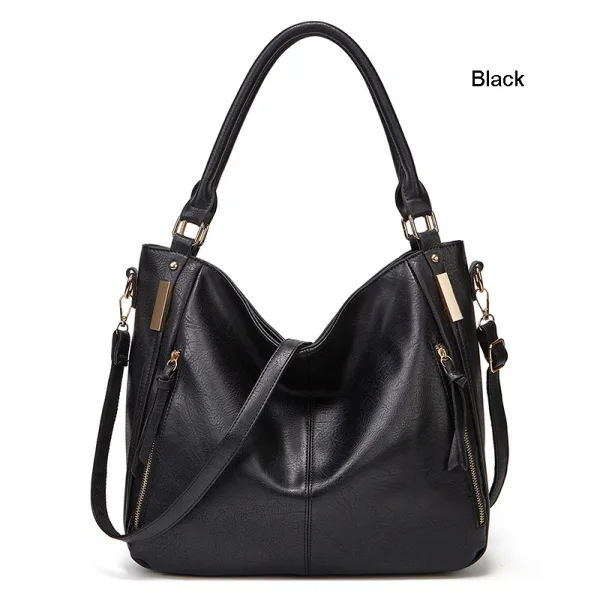 Enkel Brun Skulderveske Crossbody Vesker Messenger Veske 2021 PU Damer Vesker