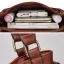 Enkel Brun Skulderveske Crossbody Vesker Messenger Veske 2021 PU Damer Vesker