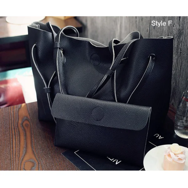 2-piece Affordable Brown Wallet Shoulder Bags 2021 PU Casual Women's Bags