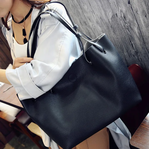 2-piece Affordable Brown Wallet Shoulder Bags 2021 PU Casual Women's Bags