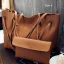 2-piece Affordable Brown Wallet Shoulder Bags 2021 PU Casual Women's Bags