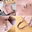 4-piece Brown Square Wallet Purse Shoulder Bags Messenger Bag 2021 PU Women's Bags