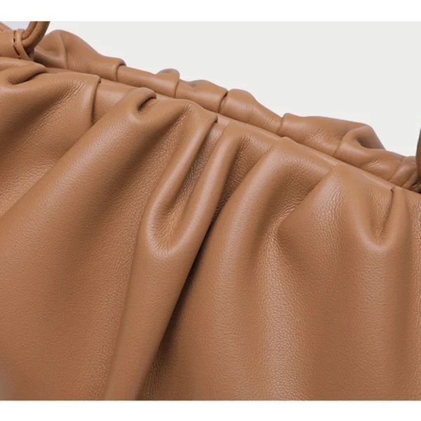 Modest / Simple Brown Clutch Bag Shoulder Bags 2021 PU Women's Bags
