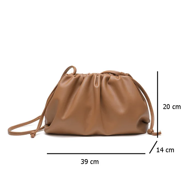 Modest / Simple Brown Clutch Bag Shoulder Bags 2021 PU Women's Bags