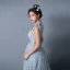 Sexy Gris Robe De Soirée 2019 Princesse Transparentes Encolure Dégagée Sans Manches Papillon Appliques En Dentelle Tribunal Train Volants Dos Nu Robe De Ceremonie