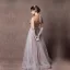 Elegant Lavendel Ballkjoler 2019 Prinsesse Kjæreste Uten Ermer Appliques Blonder Lange Buste Ryggløse Formelle Kjoler