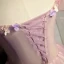 Modern / Fashion Blushing Pink Prom Dresses 2019 Ball Gown Off-The-Shoulder Short Sleeve Appliques Flower Pearl Rhinestone Floor-Length / Long Ruffle Backless Formal Dresses