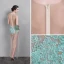 Sexy Vert Jade Transparentes Plage Robe De Soirée 2019 Trompette / Sirène Encolure Dégagée Sans Manches Appliques En Dentelle Fendue devant Longueur Cheville Robe De Ceremonie