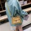 2-piece Sage Green Transparent Purse Messenger Bag Handbag 2021 PVC Square Women's Bags
