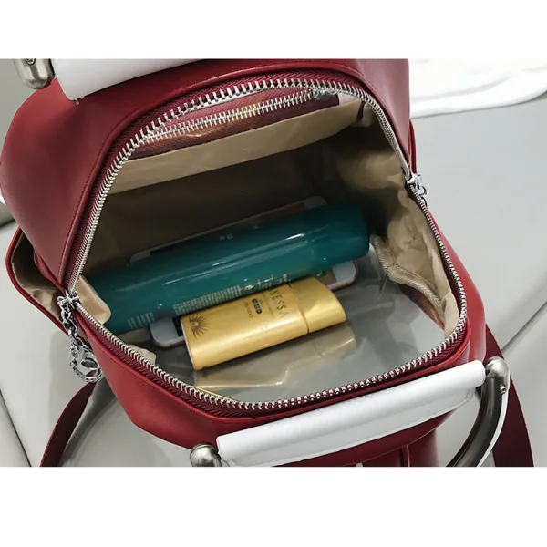 Transparent Sage Green Backpacks 2021 PVC Casual Women's Bags