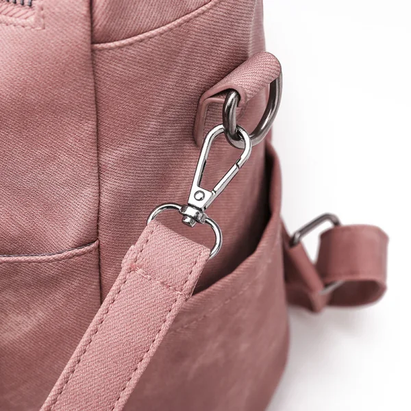 Chic / Belle Rougissant Rose Sacs à dos 2021 Toile Sacs Pour Femmes