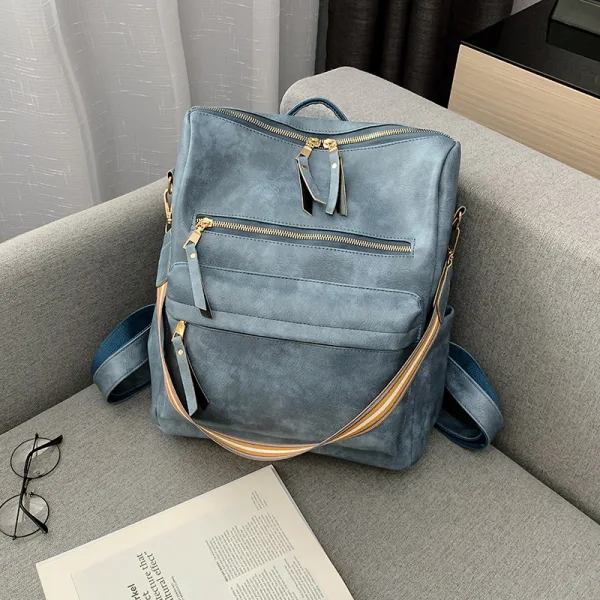 Chic / Beautiful Pearl Pink Backpacks Shoulder Bags 2021 PU Casual Women's Bags