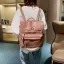 Chic / Beautiful Pearl Pink Backpacks Shoulder Bags 2021 PU Casual Women's Bags