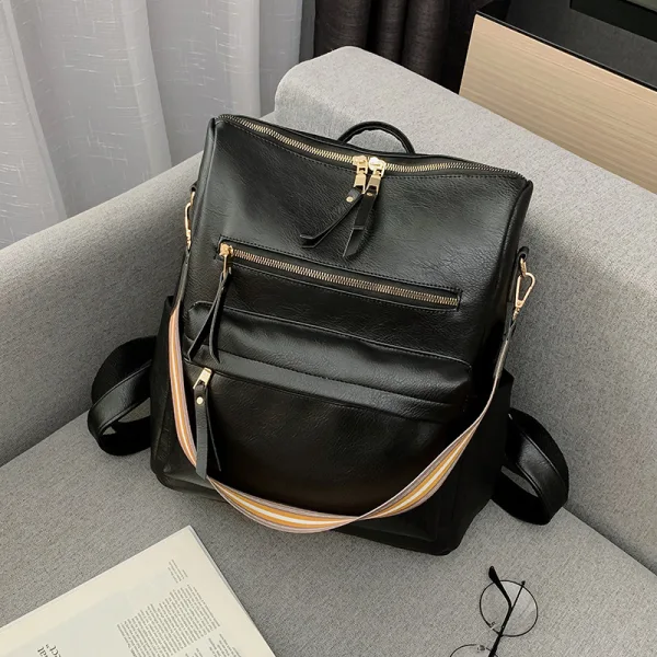 Chic / Beautiful Pearl Pink Backpacks Shoulder Bags 2021 PU Casual Women's Bags