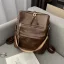 Chic / Beautiful Pearl Pink Backpacks Shoulder Bags 2021 PU Casual Women's Bags