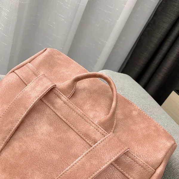 Chic / Beautiful Pearl Pink Backpacks Shoulder Bags 2021 PU Casual Women's Bags