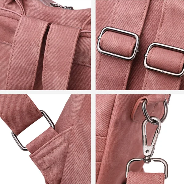 Mode Oceaan Blauw Canvas Rugzakken Schoudertas 2021 Toevallig Dames Tassen